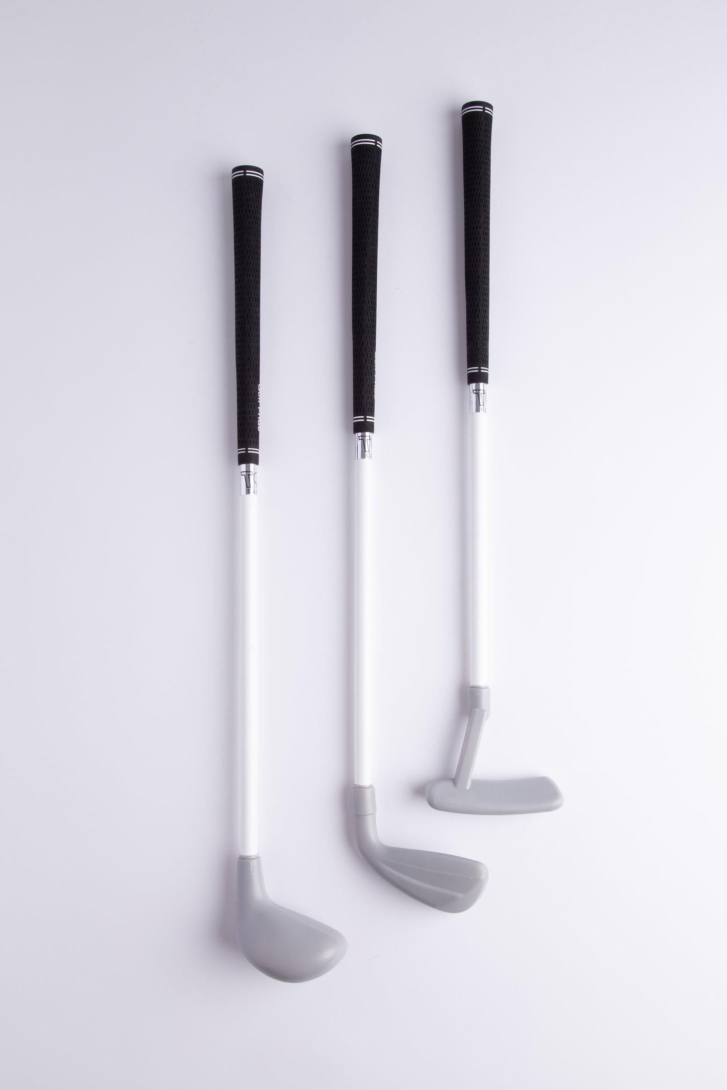 Toddler golf club set with Golf Pride black grips