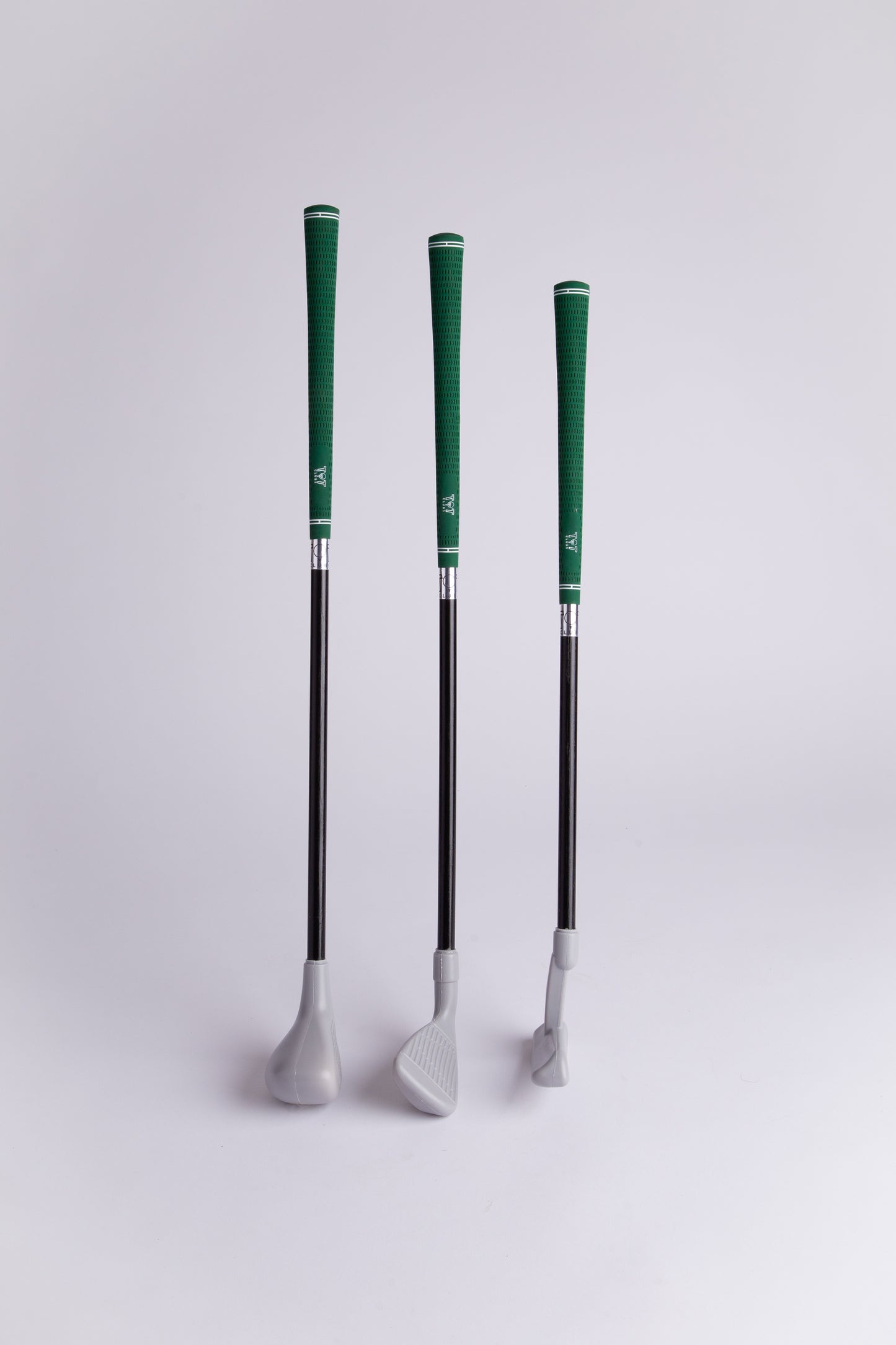 Lightweight kids golf club set ages 1-4 with real green grip