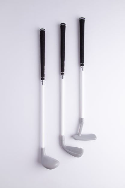 Toddler golf club set with Golf Pride black grips