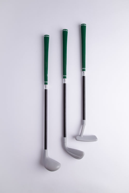 Good lightweight toddler golf clubs with green grips