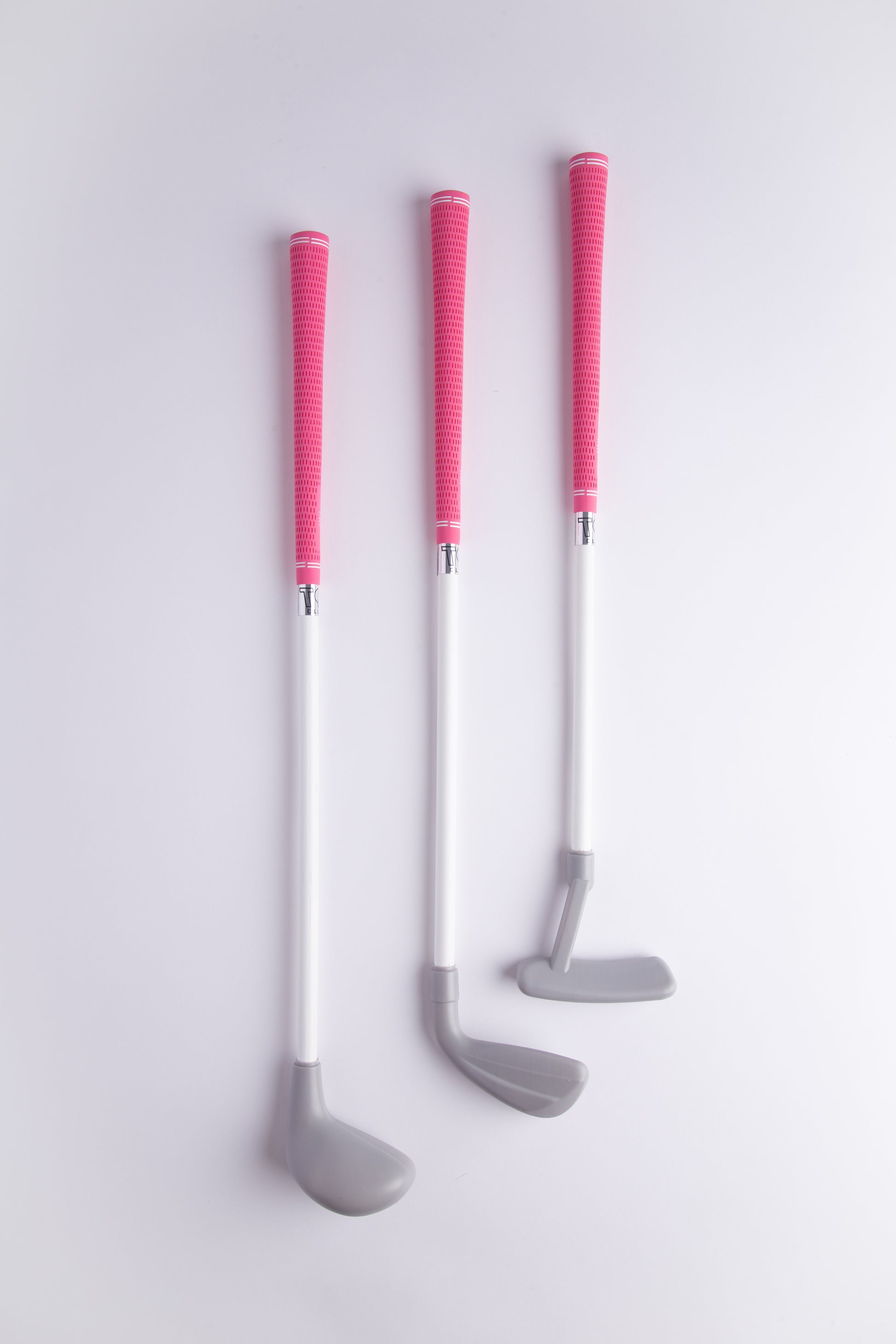 Toddler girl pink golf clubs